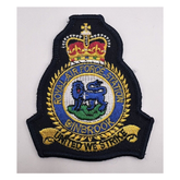 RAF Binbrook Station Badge Royal Air Force Squadron Machine Embroidered Patches